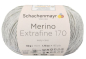 Preview: Schachenmayr Merino Extrafine 170 Strickgarn Hellgrau Meliert aus hochwertiger Merinowolle für Stricken und Häkeln