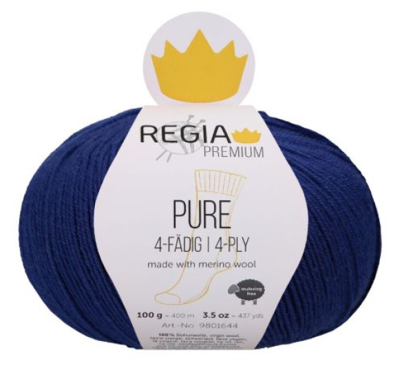 Regia Premium Strumpfwolle 100g Knäuel für handgestrickte Socken und Accessoires