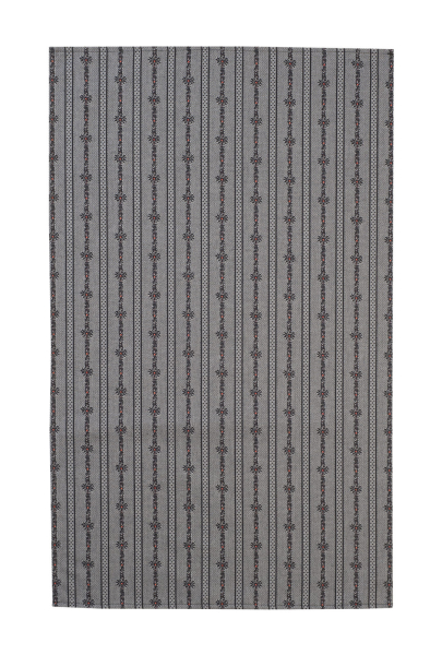 Preview: KULTSCHTOFF Küchentuch aus 100 % Baumwolle, Jacquardgewebt in Vollzwirnqualität, Original Edelweiss-Stoff, dunkelgrau, 50x85 cm, Swiss Made, saugfähig und langlebig