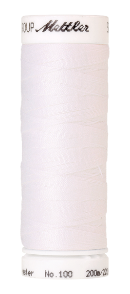 Mettler Seralon 200 m Nähfaden Schwarz Farbnummer 2000 aus 100 % Polyester