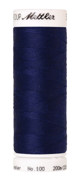 Mettler Seralon 200 m Nähfaden Light Midnight Farbnummer 0014 aus 100 % Polyester