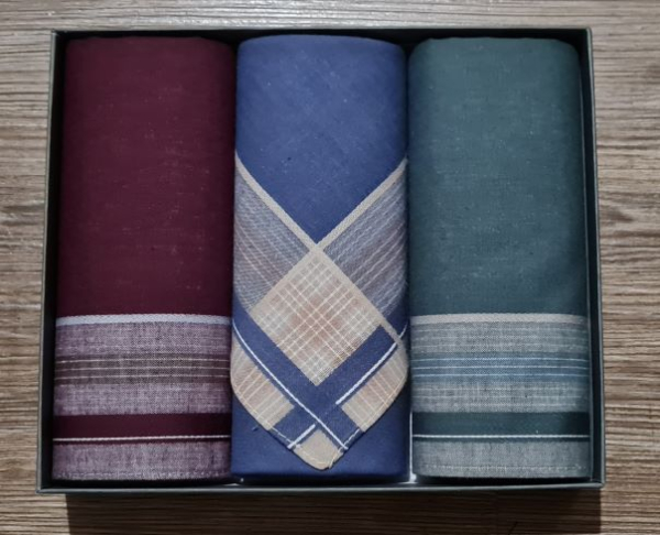 Herrenstoffnastuch personalisierbar