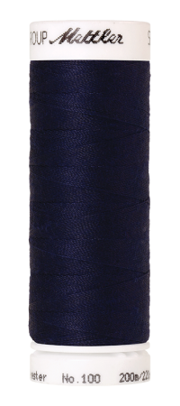Mettler Seralon 200 m Nähfaden Dark Indigo Farbnummer 0016 aus 100 % Polyester